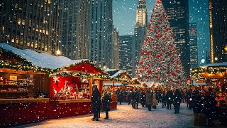 Beautiful Snowy Christmas Ambience 🎄Instrumental Christmas Music 🌲🎁 Christmas Ambience 2025