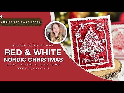 Get Ready for a FESTIVE Red and White Nordic Christmas!