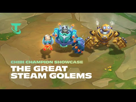 The Great Steam Golems | Chibi Champion Showcase - Teamfight Tactics