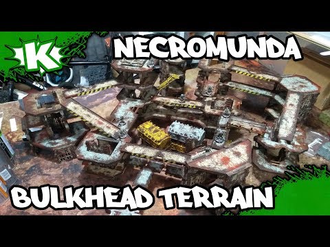 Necromunda Bulkhead Terrain