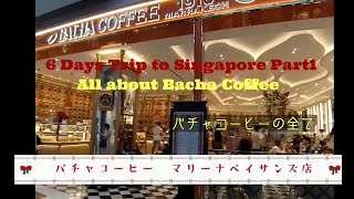 シンガポールへの旅6日間 Part 1 バチャコーヒーの全て　6 Days Trip to Singapore in Nov 2024  Part 1 All About Bacha coffee