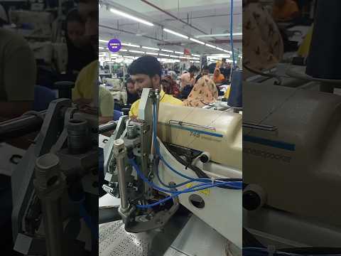 Wilt pocket making by APW machine  #tailoring #garments_machine