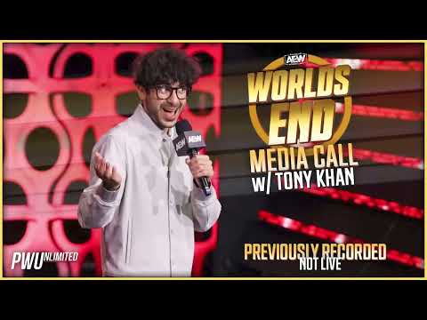 AEW Worlds End 2024 Media Call w/ AEW President Tony Khan