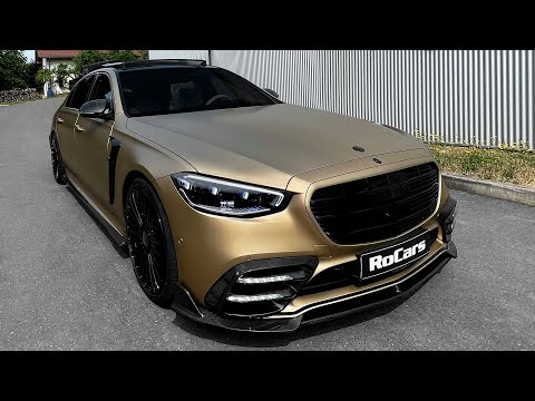 2023 Mercedes S 580 Long Manufaktur in Kalahari Gold Magno by MANSORY