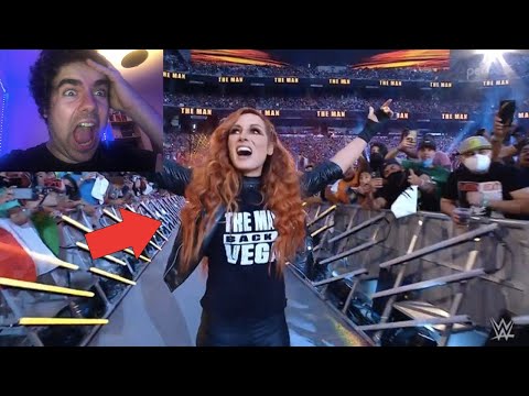 BECKY LYNCH RETURNS TO WWE! SUMMERSLAM 2021 REACTION