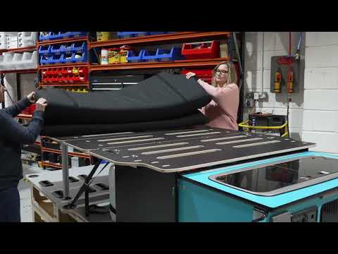 Campervan bed system - The Slidepod bed system