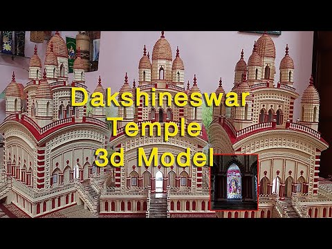 How To Make Dakshineswar Kali Temple Scale Model | Making Prosess | DIY Dakshineswar Temple