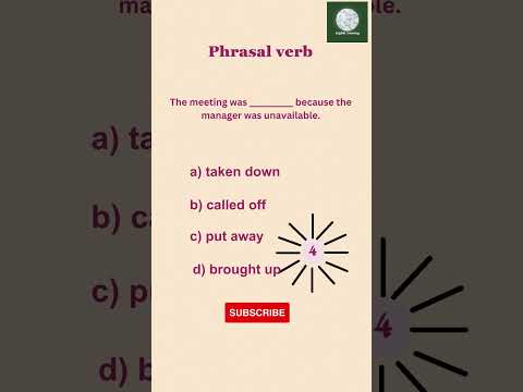 Phrasal verb asked in SSC exams | Competitive exams #english #learning #ssc #ssccgl #sscgd