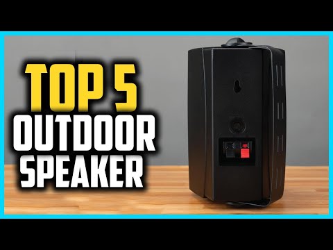 Top 5 Best Outdoor Speaker in 2025