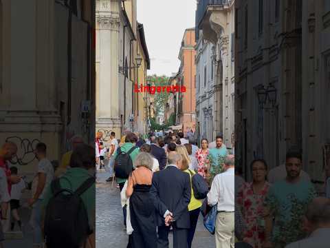 Via della lungaretta Rome #shorts #youtubeshorts #roma #trending