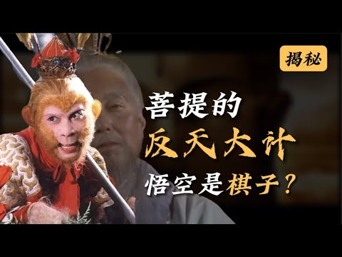 【颠覆】揭秘孙悟空的身世之谜，菩提的千年反天大计与西游的神仙体系