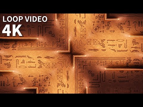 golden background video loop 4K HD,Geometric motion video material.