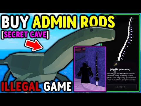 You Can BUY ADMIN RODS in This ILLEGAL Roblox Fisch Game..