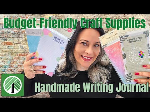 Budget-Friendly Craft Supplies for Handmade Writing Journal