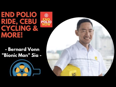 Ride to End Polio with Bernard "Bionic Man" Vonn Sia II Passion Cafe LIVE