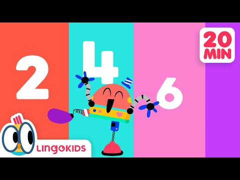 COUNTING SONG 🧮💙 + The Best Numbers Songs for Kids | Lingokids