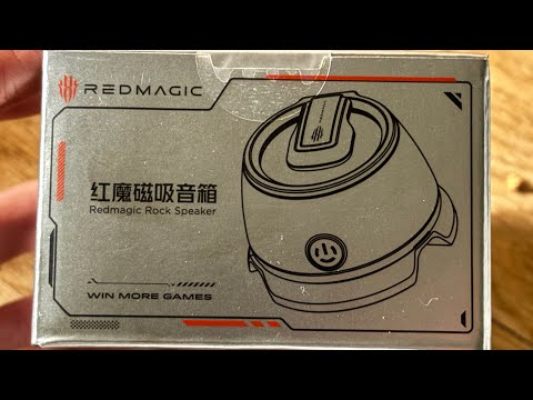 Redmagic ROCK Speaker 红魔磁吸音箱 Unboxing @FasteLim