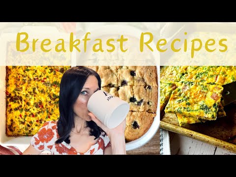 4 BREAKFAST RECIPES | EASY BREAKFAST IDEAS