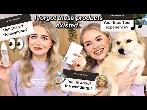 I forgot these products existed... and a CATCH UP Q+A! 👀