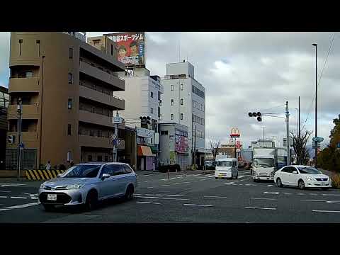 塚口ホーム際踏切からＪＲ尼崎駅北まで歩く