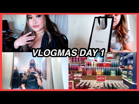 VLOGMAS DAY 1 : GETTING MY HAIR DONE + GUCCI TIGHTS UNBOXING