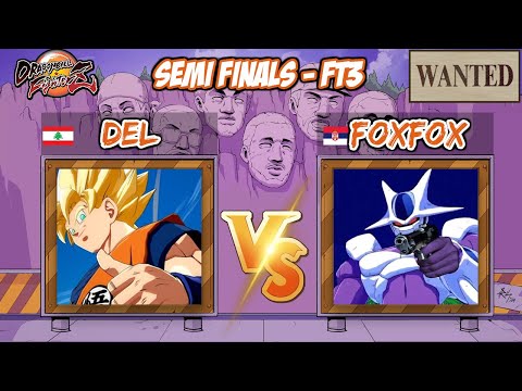 LORD BOOLER IS BACK? Del vs Foxfox FT3 - WANTED DBFZ Semi Finals