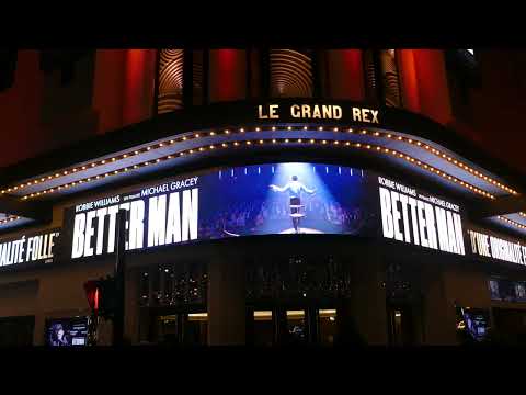 Better Man Paris Le grand Rex Paris Premiere broll