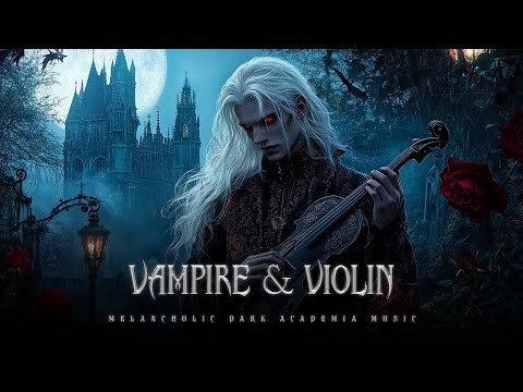 Midnight Rose Garden - A Vampire’s Symphony of Piano & Violin in Darkness | Dark Academia Music