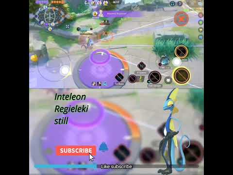 Inteleon Regieleki still  Pokemon unite clips #nextlevel #pokemon #shortspokemonunite #virl#shorts