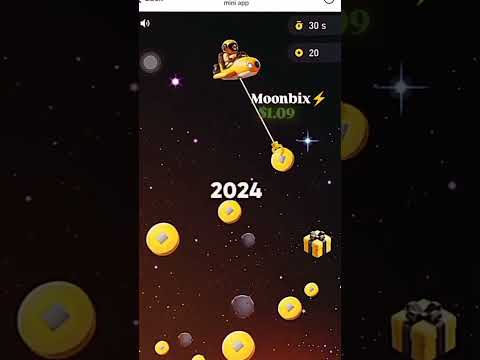 The moonbix game / which is one of the game's is the binance Crypto exchange Own Airdrop  Game 🎯🎮