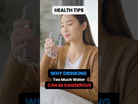 💧 Why Drinking Too Much Water Could Be Dangerous! 🚨 WARNING! #Hydration #HealthTips #short #shorts