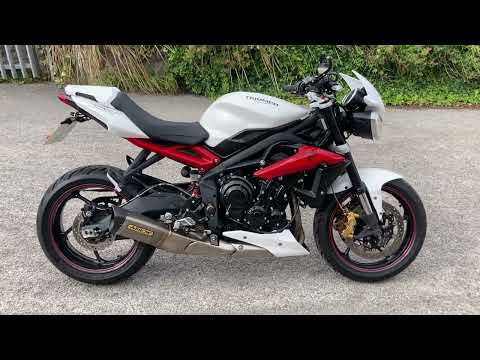 2016 TRIUMPH STREET TRIPLE 675 R ABS, 12293 MILES - WALKAROUND - COMPLETELY MOTORBIKES