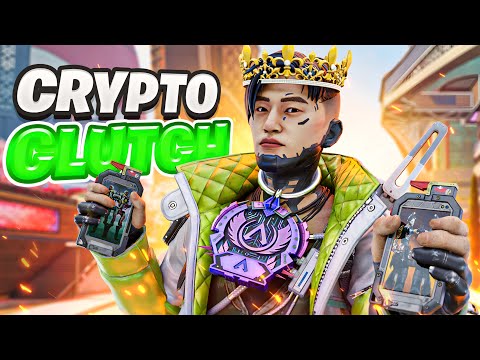 This is how you CLUTCH with CRYPTO in RANKED | Apex Legends Gameplay