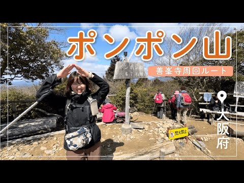 山頂が快適すぎて大人気！ポンポン山をハイキング♪～善峰寺周回ルート～【大阪府・京都府】