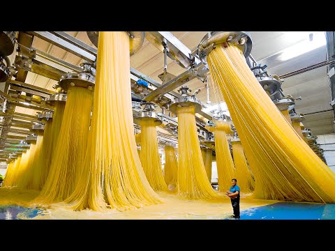 How Millions Tons Of Spaghetti Are Produced And Processed Annually - Spaghetti Production Technology