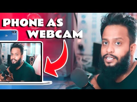 How To Use Your Phone as PC Webcam FREE!!! ( Full HD )