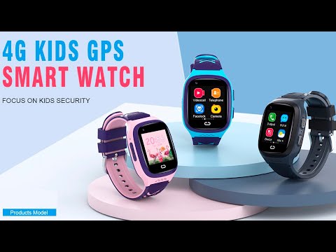 Kids Smart Watch 4G GPS Wifi Video Call SOS Tracker IP67 Waterproof Children's Smartwatch Camera VS