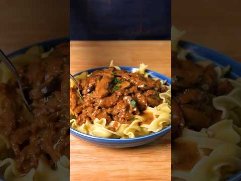 No BEEF Stroganoff!