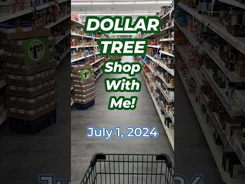 (Voiceover) DOLLAR TREE Shop With Me!  Maryland Stores!  July 1, 2024