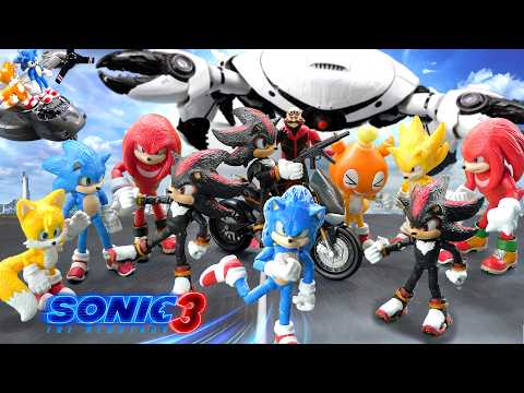 Sonic VS Shadow - The ULTIMATE "Sonic" Recap With Sonic 3 Action Figures!