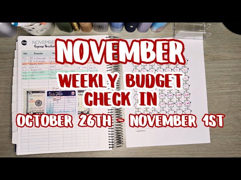 Budget Check In | Save The Change 🐷 | Interest 💰 | November Week 1 | #savings #budgeting #trending