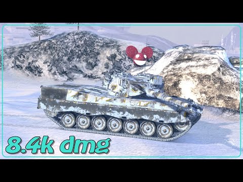 Lion • 3 frags • 8.4k dmg • WoT Blitz