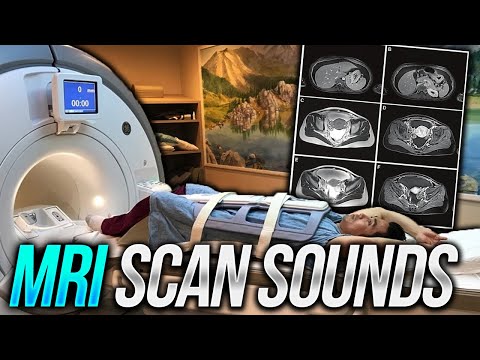 MRI Sounds Inside Scan Room - Pelvic MRI with Contrast ASMR