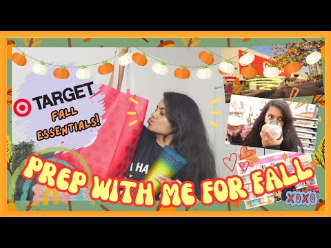 HOW TO STAY PRODUCTIVE DURING FALL 2023 🍁 | Huge TARGET Haul for Fall 🛒🛍🍂