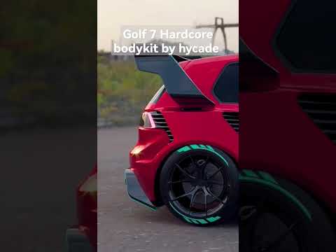 Golf 7 Hardcore bodykit by hycade #hycade #golfgti #vwgolfpassion #vwgti