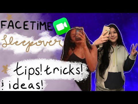 FaceTime Sleepover, tips tricks & ideas! | with Rach Mei and Annalise