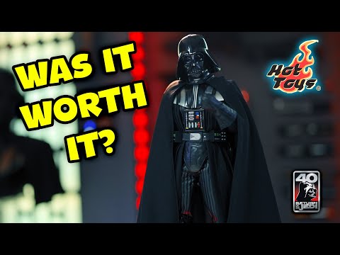 Star Wars Hot Toys Darth Vader ROTJ 40th Anniversary Deluxe Figure Unboxing!