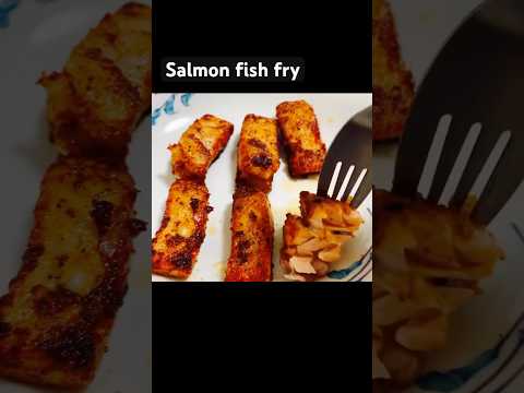 #shorts Easy Salmon fish Fry #salmonfish #kids #easyrecipe #omega3