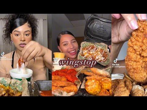 wingstop mukbang tiktok compilation!! 🍟🍗