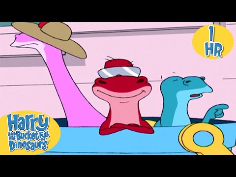 Heat Wave At Dinoland | Cartoons for Kids | Harry and His Bucket Full of Dinosaurs